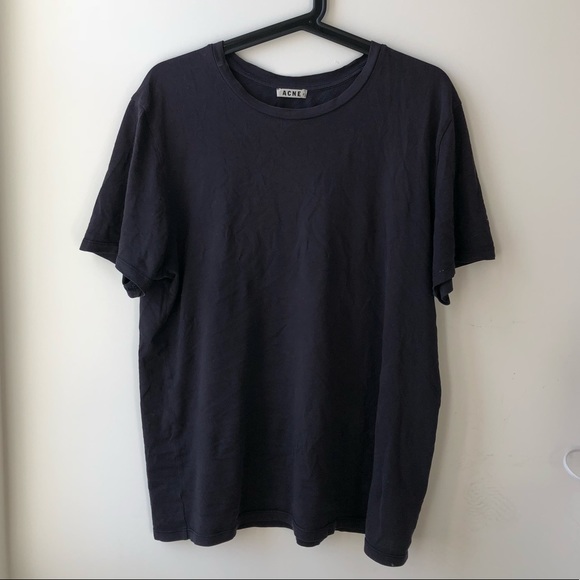 Acne Studios Basic Tee Navy L - Picture 1 of 5